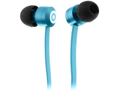 Auriculares com Fio KITSOUND KSRIBBL (In Ear - Microfone - Azul)