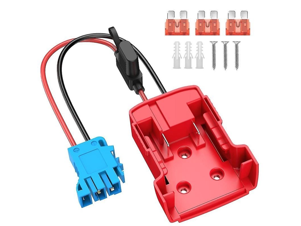 2026 adaptador Power Wheels para Bateria com Conector de Cabo 12awg com Fuse 40a para Peg pereg