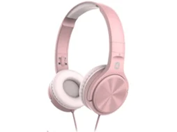 Auscultadores com Fio GOODIS Kids (Outlet Caixa Aberta - On Ear - Microfone - Rosa)
