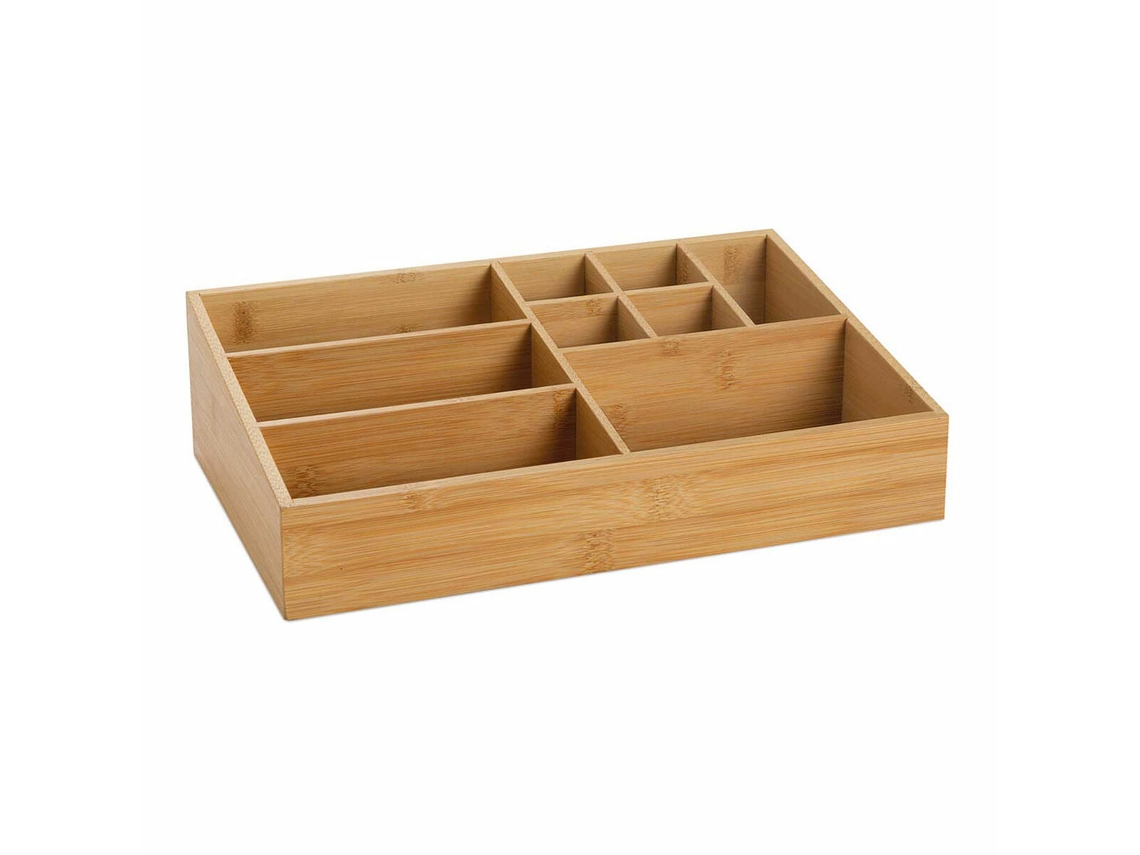 Organizador Multiusos ANDREA HOUSE Ba73010 Bambu 33 X 21 X 9 Cm