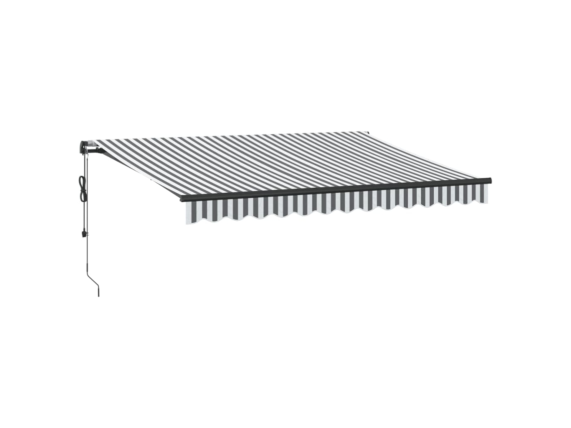 Retractable Awning, Retractable Awnings Vidaxl Antracite Tecido (350 X 250 Cm)