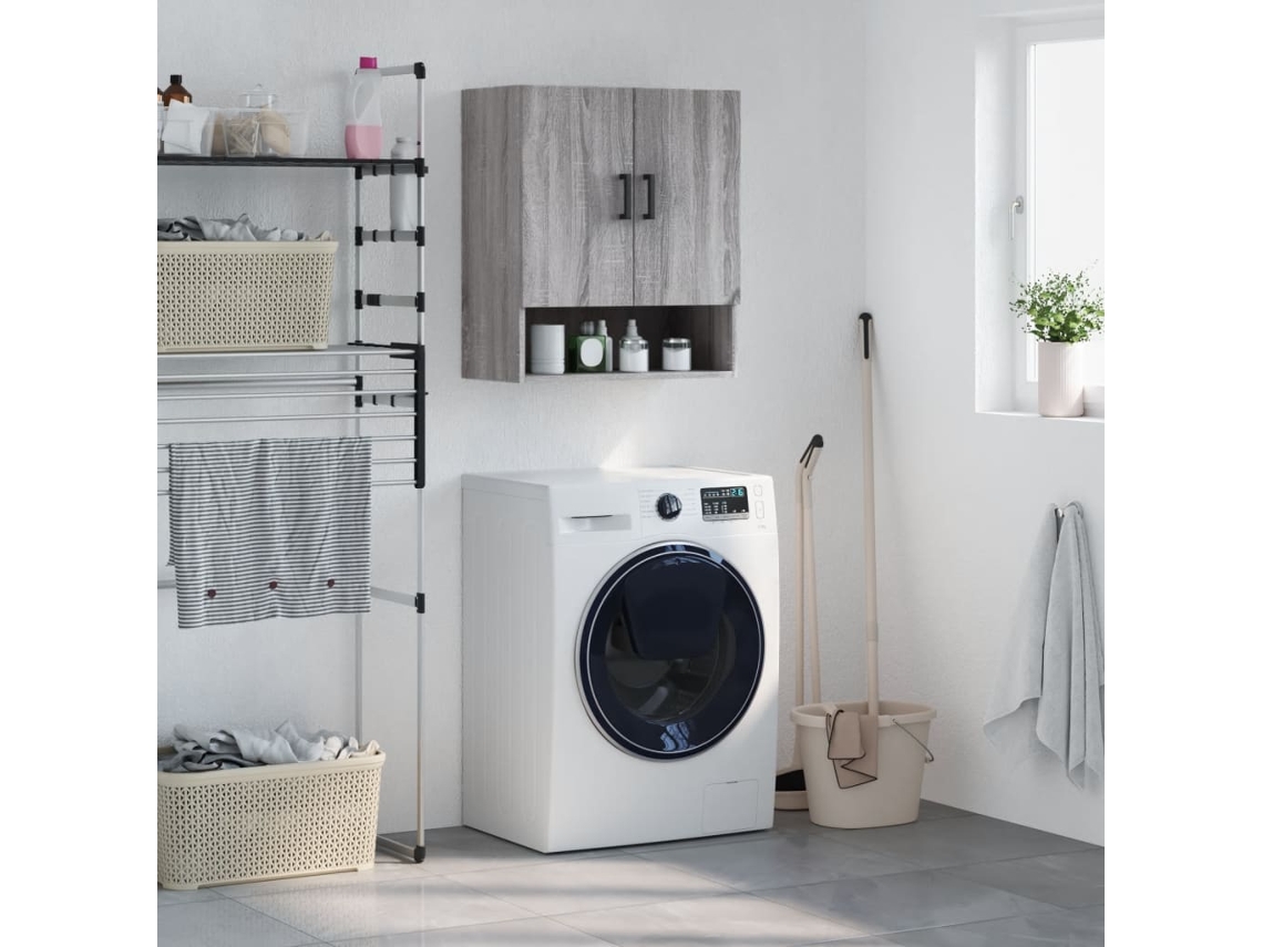 Vidaxl Armário De Parede 60x31x70 Cm Derivados Madeira Cinzento Sonoma