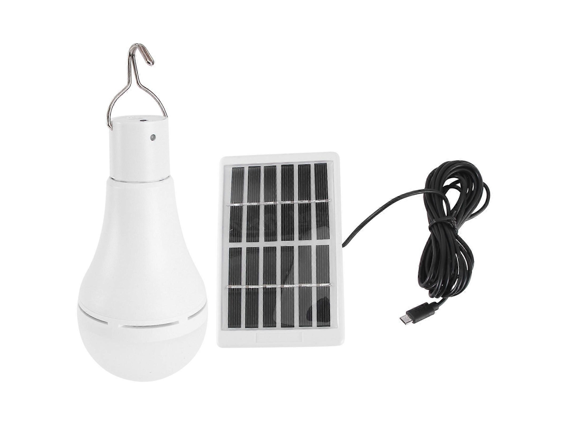 Luzes Solares Para Pátio, Lâmpadas Led Solares Portáteis Para Iluminação Residencial, Economia De Energia Olysi Shop (1 Conjunto)