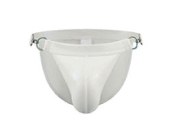 2026 calcinha de Banho Masculina Sexy Brilhante Couro Pu com Fivela Traje de Surf Praia