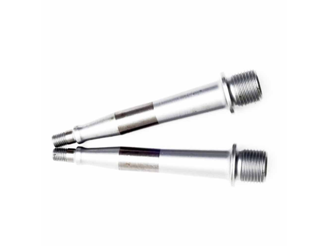 Kit de Eixos de Pedais Cromados M2 Prateadoht Components