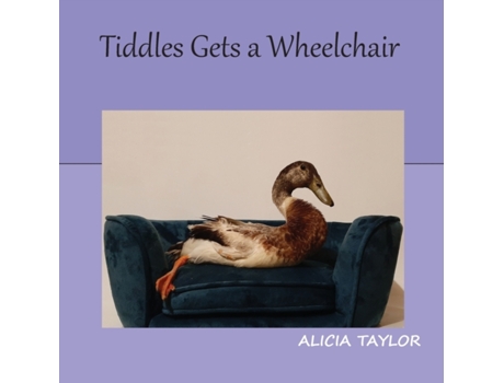 Livro Tiddles Gets a Wheelchair Alicia Taylor (Inglês)