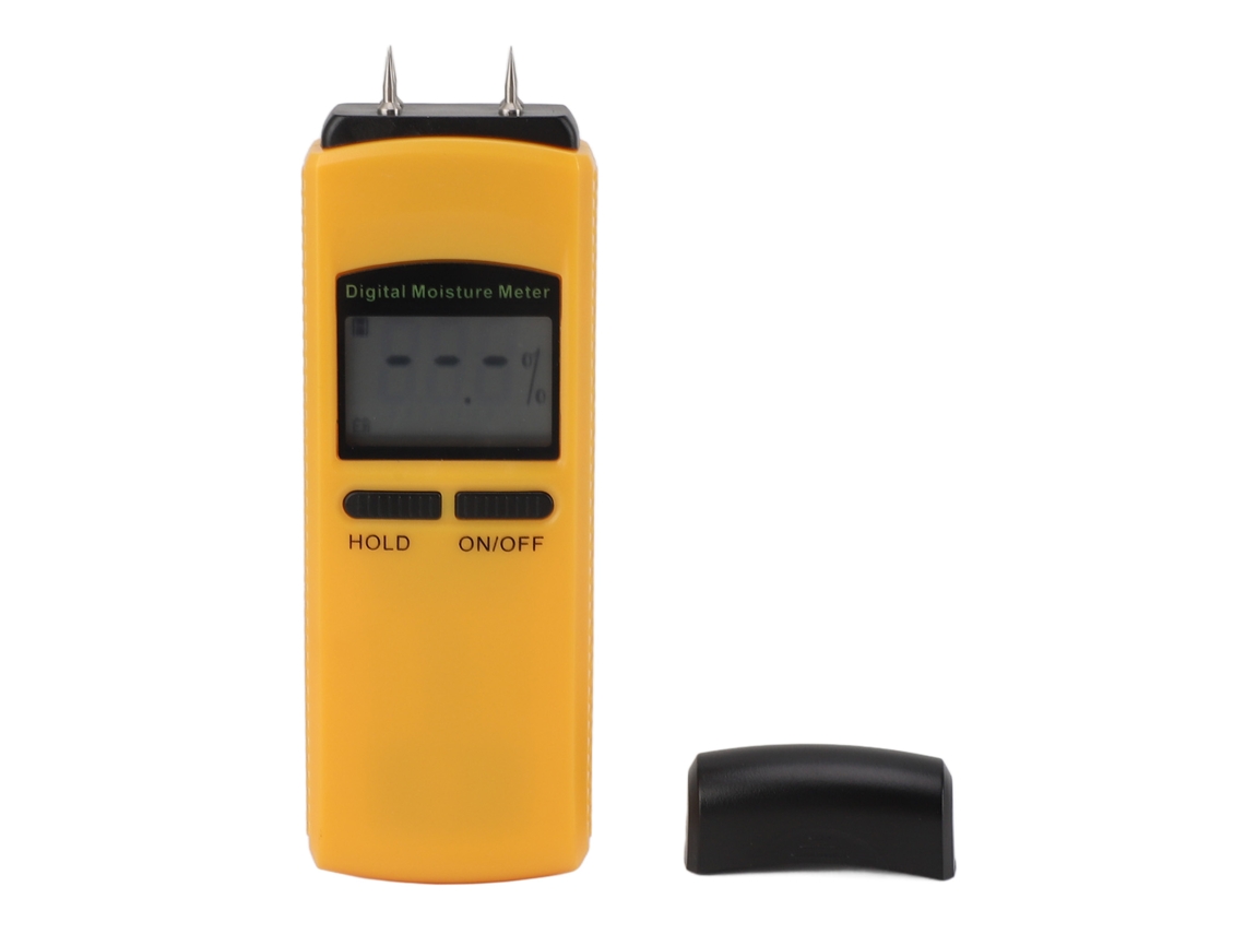 Mediidor De Humedad De Madera Portátil Digital Com Lcd Para Lenha Parede Papel Solo
