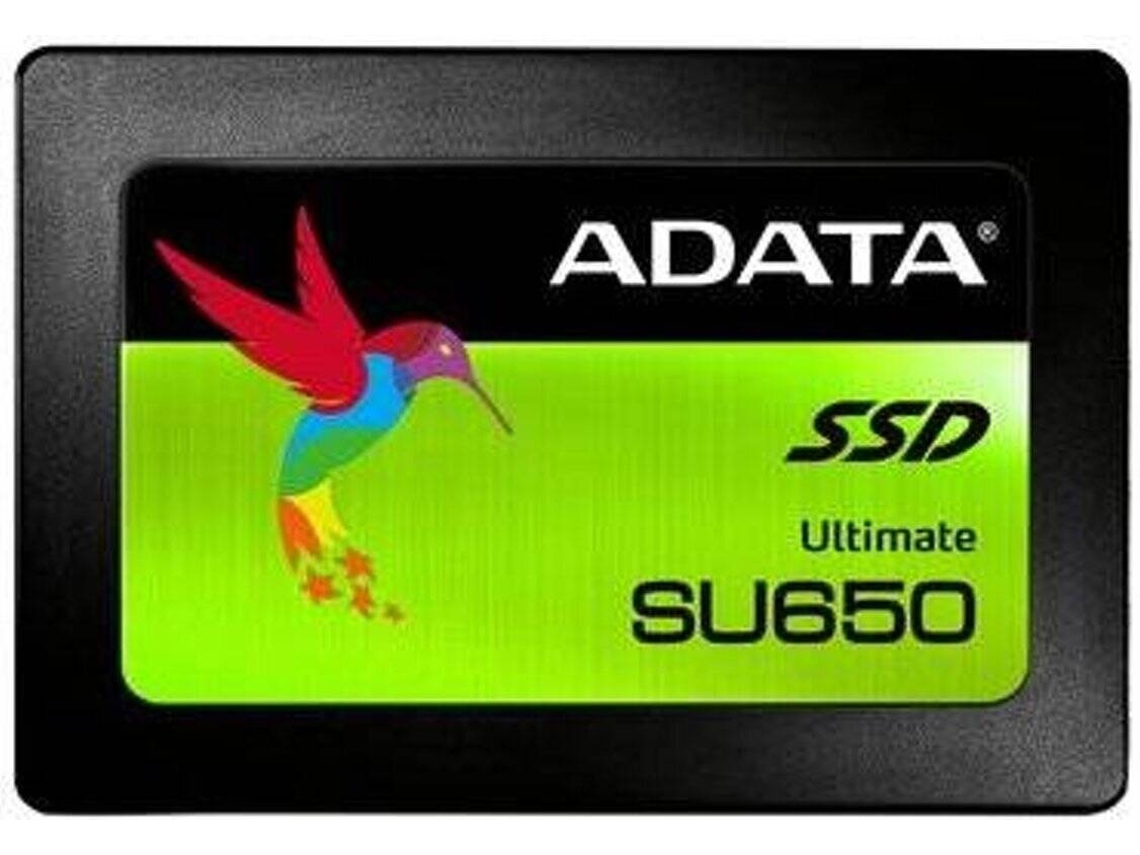 Disco SSD Interno ADATA Ultimate SU650 120GB (120 GB - SATA - 520 MB/s)