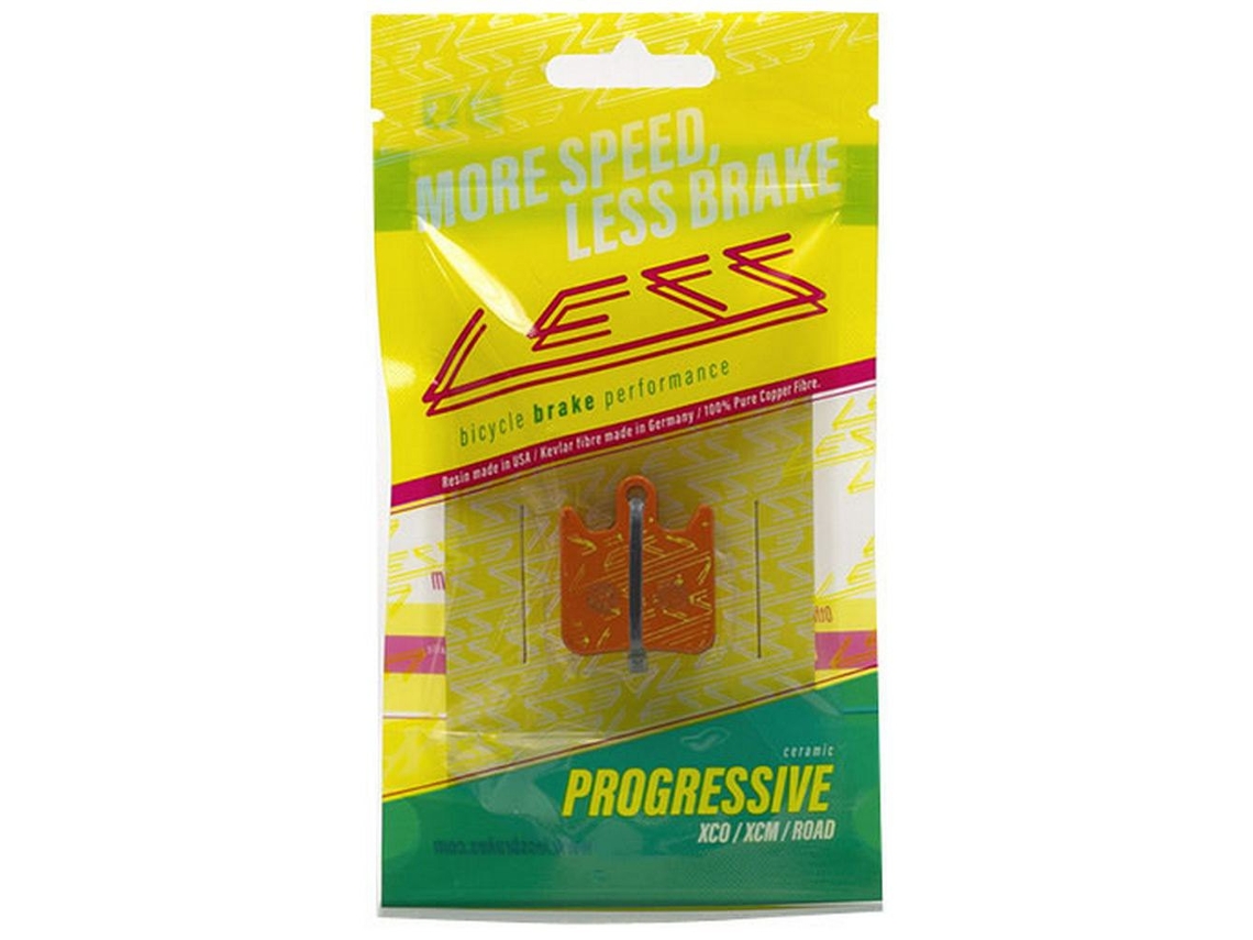 Pastilhas de Freio a Disco com Tratamento Cerâmico Progressive Hope X2 Douradoless