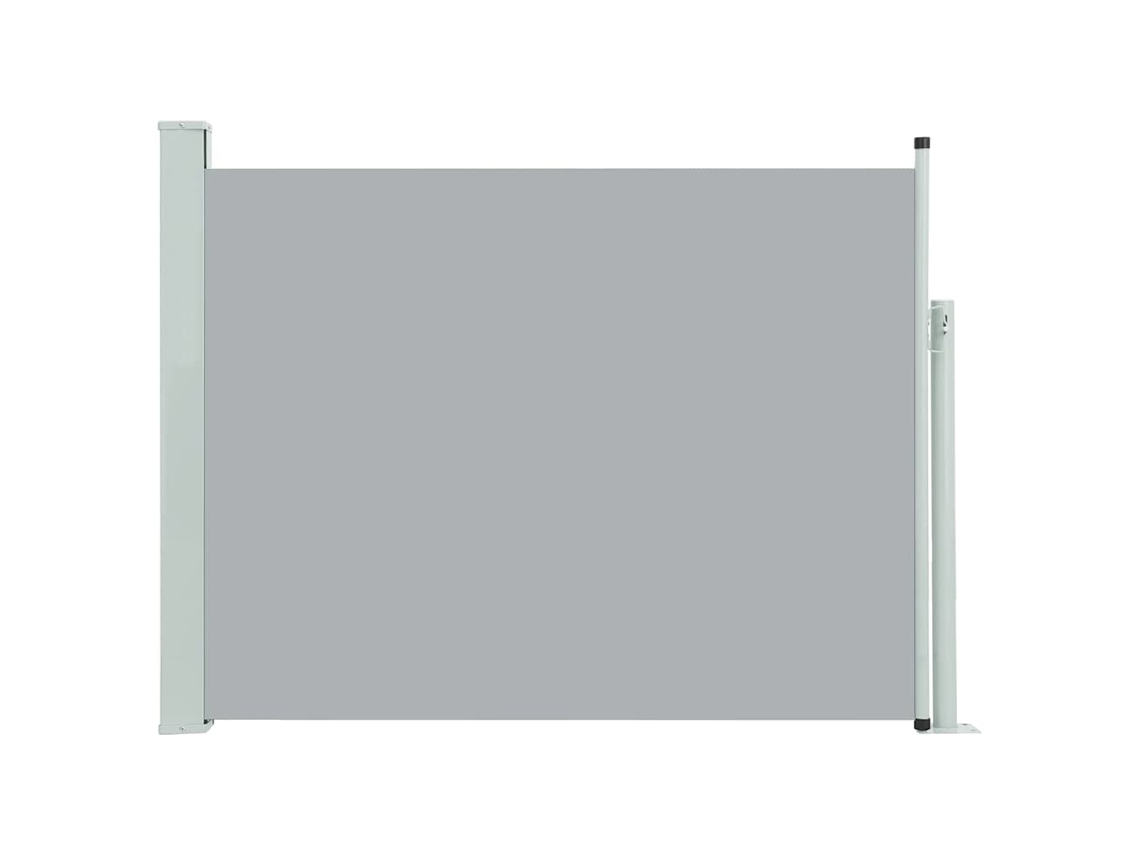 Side Awning, Side Awnings Vidaxl Cinzeto Tecido (140 X 500 Cm)
