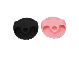 Pincel De Banho E Chuveiro De Silicone Redondo Com Funções Múltiplas