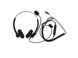 Auriculares Con Cable para Teléfono Con Micrófono, Reducción de Ruido, Servicio Al Cliente Y Conector Rj.