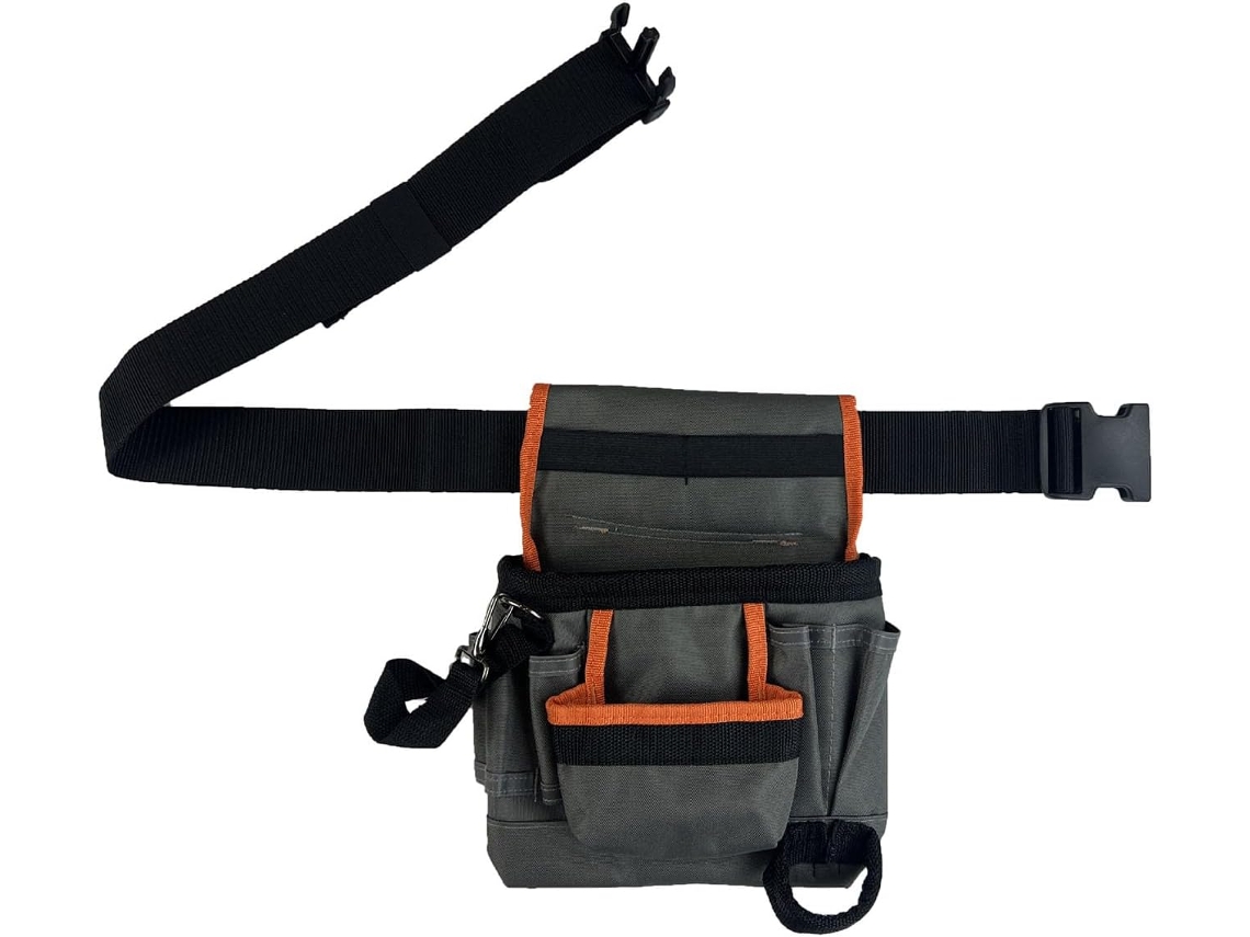 Bolsa De Cintura Impermeável Para Ferramentas Com Vários Bolsos E Confortável Transportar, Ideal Para Entusiastas De