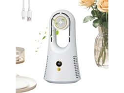 Ventilador Portátil Recarregável Via Usb, Silencioso E Compacto, Com