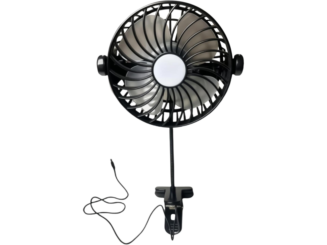 Ventilador De Mesa Usb 17,7 Polegadas Com Controle Remoto, 6