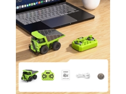 Verdehj2025 3d Rtr 1/64 2.4g Mini Carro Rc Basculante App Controle Remoto Engenharia Brinquedo Mesa Coleção Presente Meninos MDUG
