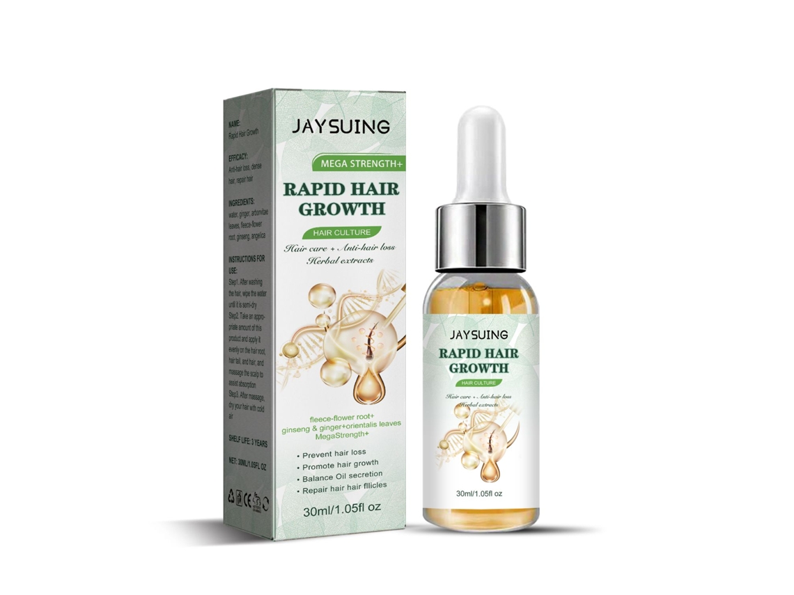 Óleo Essencial Jaysuing Aumentar Volume Cabelo