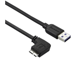 Cabo de Dados STARTECH (USB A - Micro USB B - 50 cm - Preto)