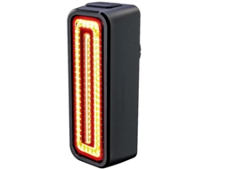 Luz Traseira Bicicleta 100lumens 8modos Ipx8 Urbanos Preto Yizhood