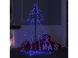 Vidaxl Árvore De Natal Em Cone 160 Leds 78x120 Cm Interior E Exterior