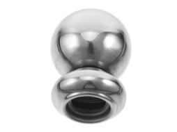 Inoomp Bola de Aço Inoxidável para Corrimão, Tampa Redonda de 32 Mm para Postes de Escada e Cercas. Robusta e CHABERLU