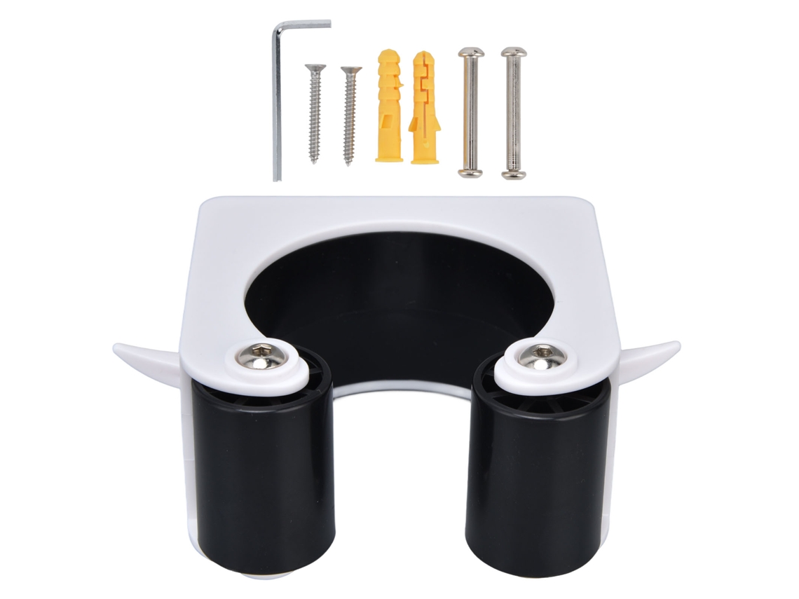 Suporte Para Bicicleta De Parede Em Abs Resistente, Ideal Para Garagem E Sala De Estar, Cor Preta