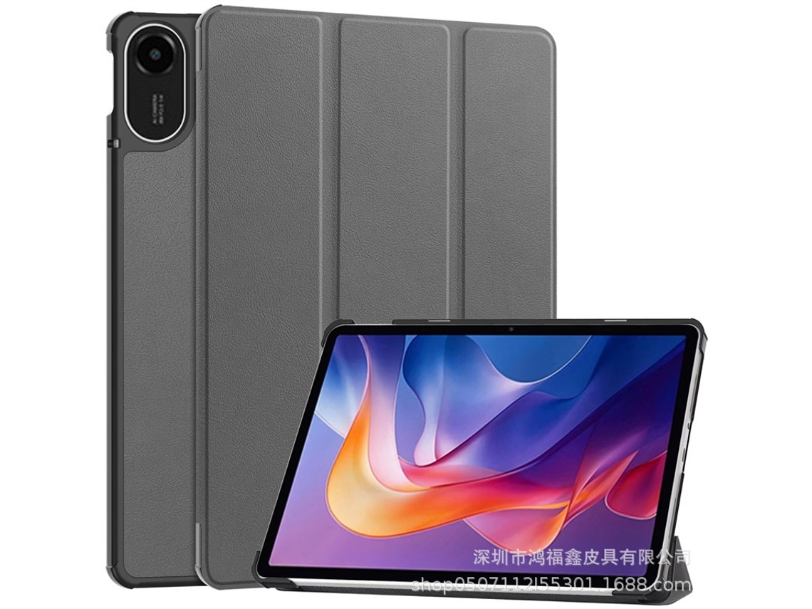Capa Para Tablet Lurelia, Para Samsung Tab S10 Lite/s10 Fe 2025/s9/s9 Fe 2024 2025/2024, Cinza, Dobrável Com Suporte
