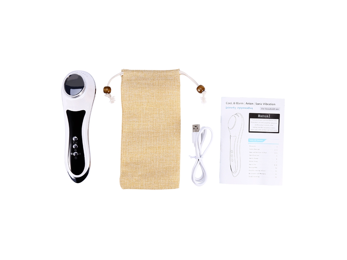 Massageador Usb Redutor De Poros Rejuvenescedor De Pele