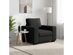 Vidaxl Poltrona 100x77x82 Cm Tecido Preto