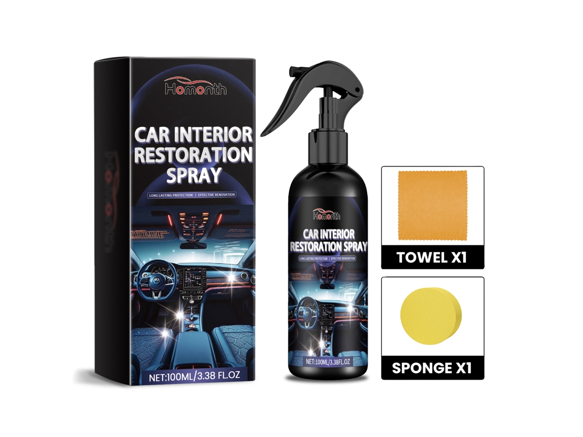 Limpeza Profunda e Protetora Interior Carro Homonth