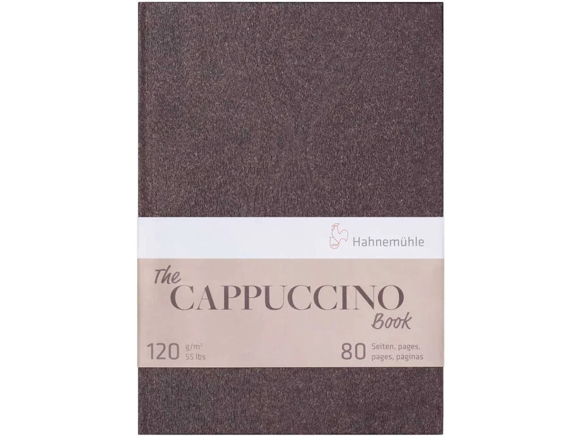Bloco de Notas HAHNEMUHLE Cappuccino (A5 - 40 Folhas - 21x15x2cm)