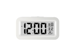 Relógio De Mesa Digital Led Com Despertador E Soneca, Hora, Temperatura, Dia E Noite SUNNY SPACES