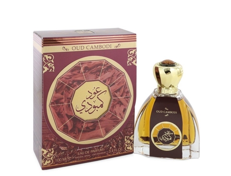 Eau De Parfum Oud Cambodi by Rihanah Spray (Unisex) 3.4 oz (100 ml)