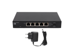 Switch (5 Portas De 2.5g, Distribuição De Rede Comercial)