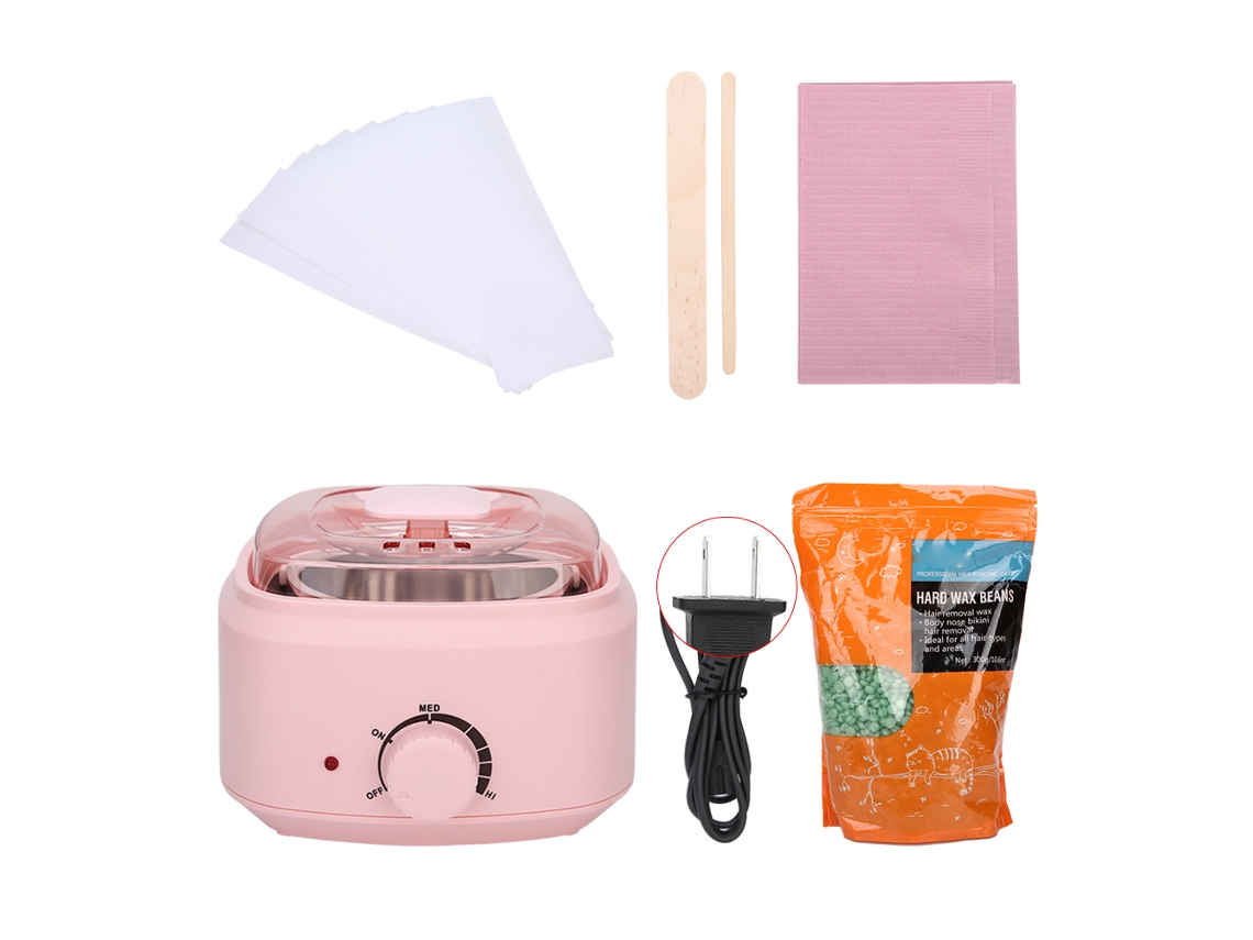 Calentador De Cera Depilatoria 600g Kit Profesional 110v