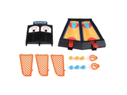 Jogo educativo de basquete ATS para crianças, conjunto de arremesso interativo, divertido jogo de mesa de pinball.