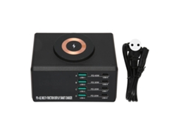 Carregador Sem Fio LAXISCREED 110w 8 Portas Rápido