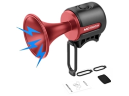 Bell Buzina de Bicicleta Buzina de Bicicleta Elétrica 120Db 1 Modo de Som Sino Eletrônico de Bicicleta com Longa Duração Vermelho F969639
