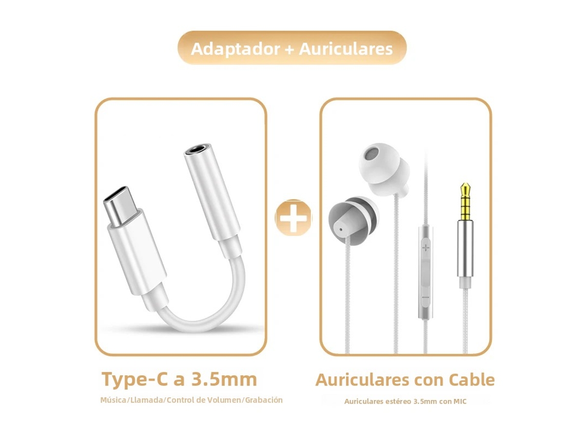 Fones De Ouvido Sem Fio (brancos, Tipo C), Asmr Estéreo Para Dormir Com Graves Potentes, De Silicone.