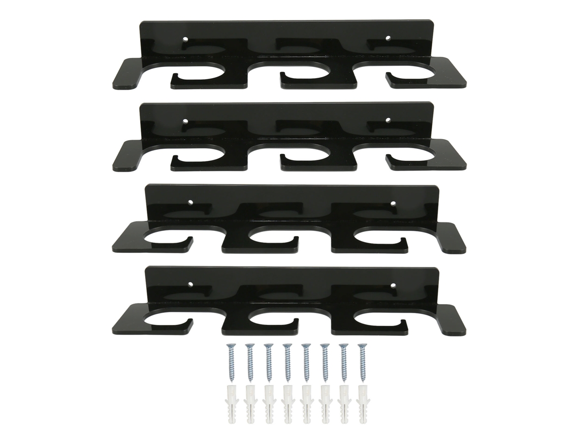 Suporte de Parede para Vara de Pesca 4pcs S/MARCA