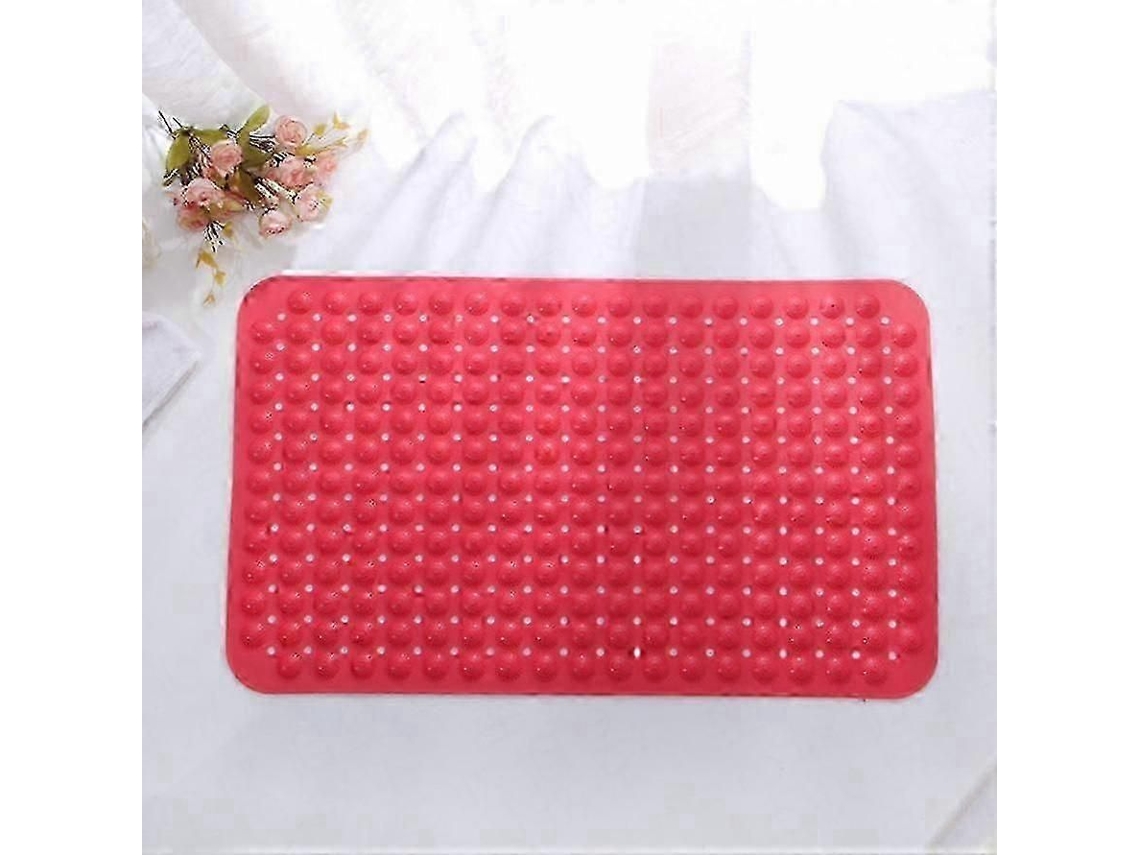 Tapete De Banho Com Ventosas Antiderrapantes Para Massagem Nos Pés, 36*70cm