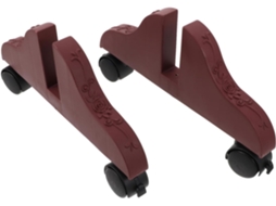 Divisória De Ambiente Móvel De 2 Peças Com Suporte Para Tela De Proteção.