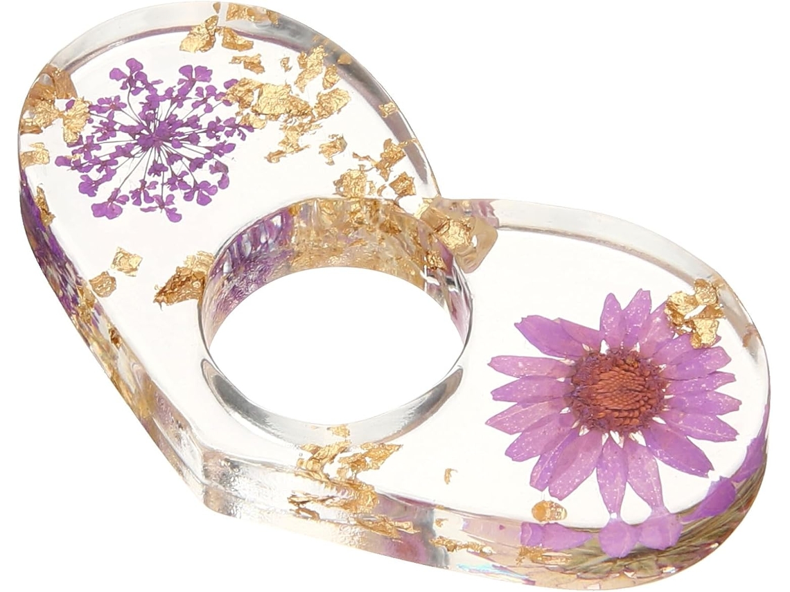 Suportes Para Marcar Páginas Em Livros E Revistas, Feitos De Resina Com Flores Secas, Confortáveis E Duráveis Durante A