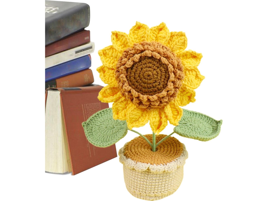 Flores De Crochê Para Decoração Do Painel Do Carro | Ornamento 25cm / 9