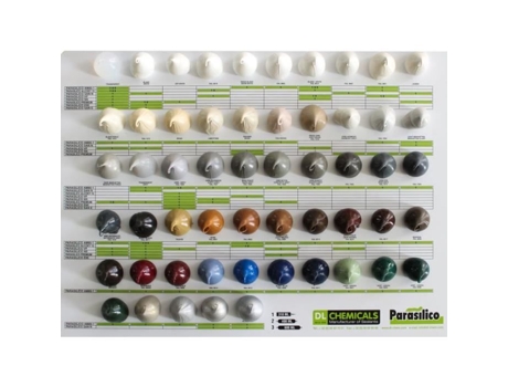 Parasilico Ral 9006 Selante de Silicone Prestige Color Alumínio Branco 0100091T525871 DL CHEMICALS