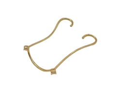 Piercing Nasal Moderno Para Realçar Traços Faciais. Clipe Nasal Leve Em Cobre Para Argolas De Septo, Ideal Para Fotografia E Apresentações. Multi