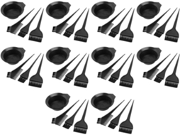 Conjunto de 10 pentes e escovas para cabelo SFUSHOS