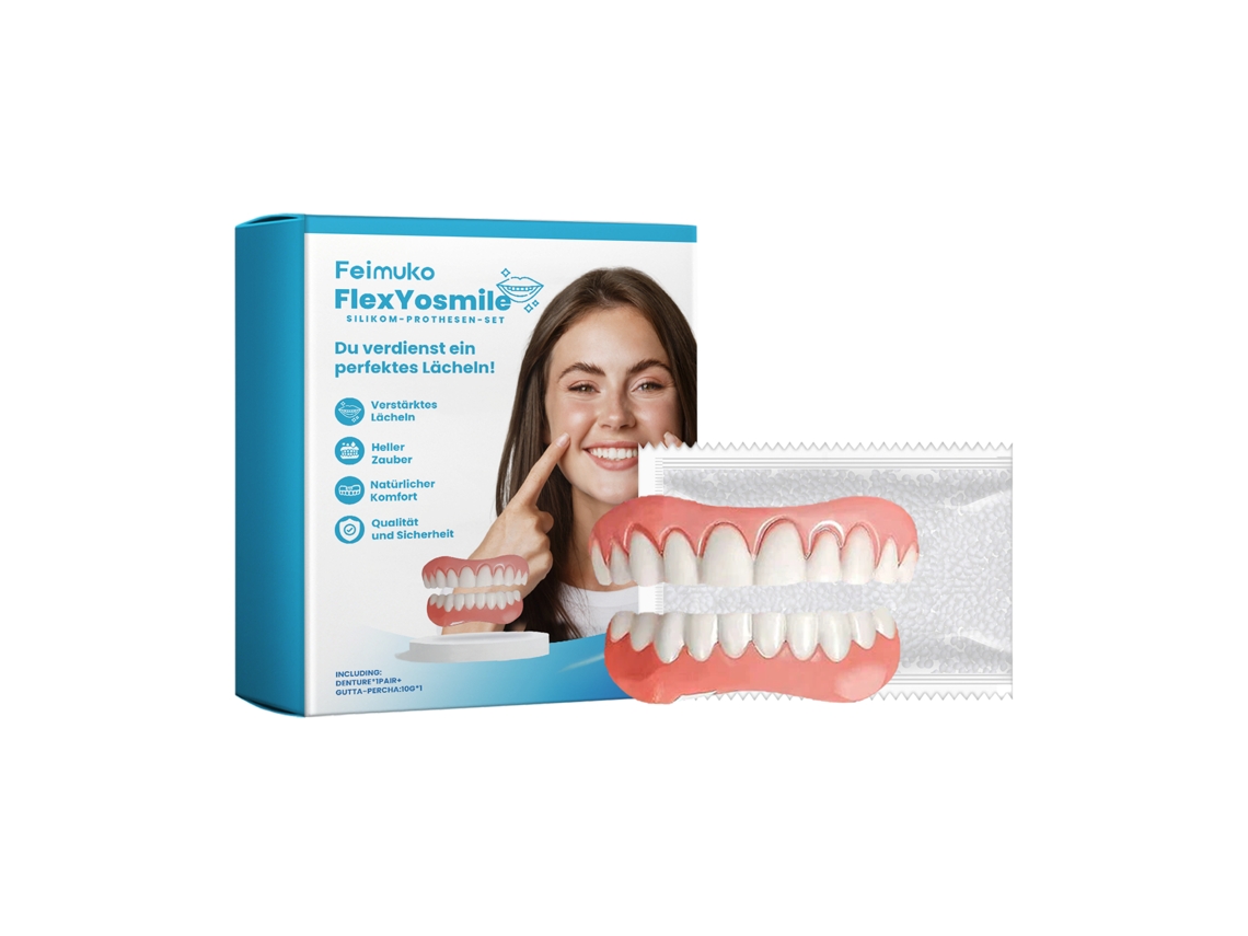 Próteses Feimuko LAXISCREED para Estabilidade, Beleza e Uso Simples no Dia a Dia