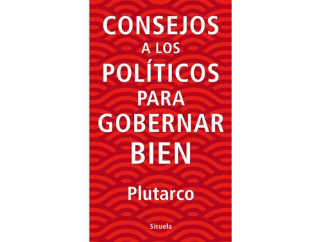 Livro Consejos A Los Políticos Para Gobernar Bien de Plutarco (Espanhol)