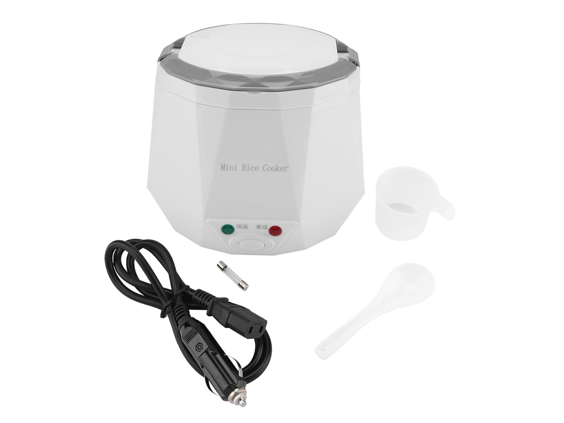 Arroz Eletrico Cooker Carro 12v 1.3l com Prato Vapor PORTALUZ